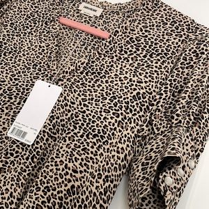 Zadig&Voltaire Leopard print dress (size xs) NEW with TAG
